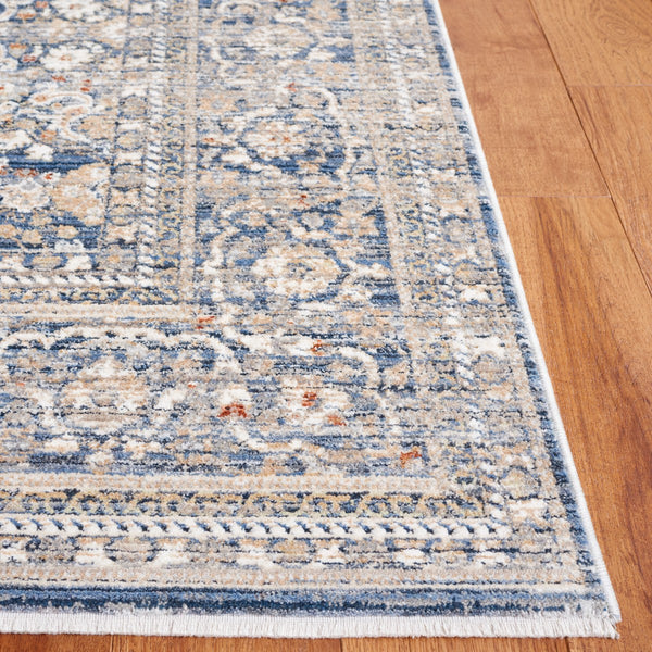 Safavieh Harlow 163 HAR163 Power Loomed  Rug Ivory Blue / Grey HAR163M-24
