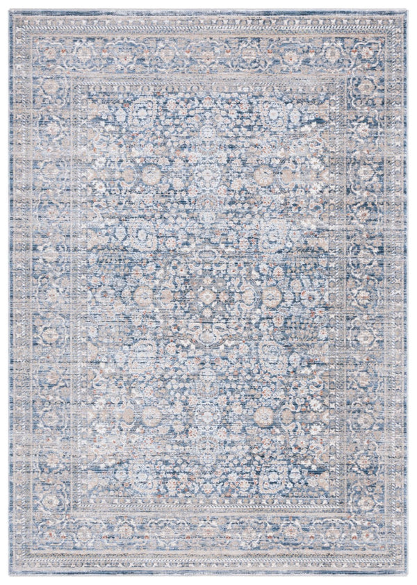 Safavieh Harlow 163 Power Loomed Rug Ivory Blue / Grey 9' x 12'