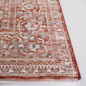 Safavieh Harlow 163 HAR163 Power Loomed  Rug Rust / Ivory Grey HAR163P-24