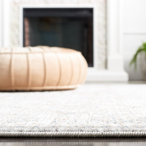 Safavieh Harlow 164 Power Loomed Rug Light Grey / Beige Blue 9' x 12'