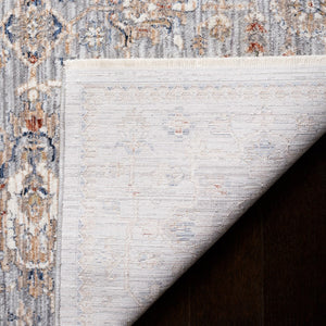 Safavieh Harlow 164 Power Loomed Rug Light Grey / Beige Blue 9' x 12'