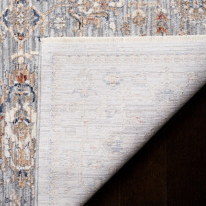 Safavieh Harlow 164 HAR164 Power Loomed  Rug Light Grey / Beige Blue HAR164F-8