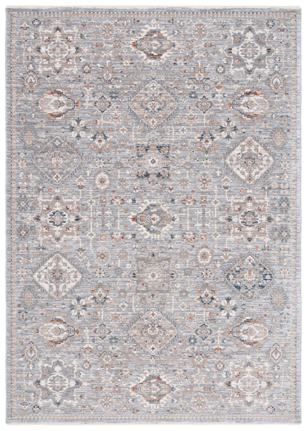 Safavieh Harlow 164 Power Loomed Rug Light Grey / Beige Blue 9' x 12'