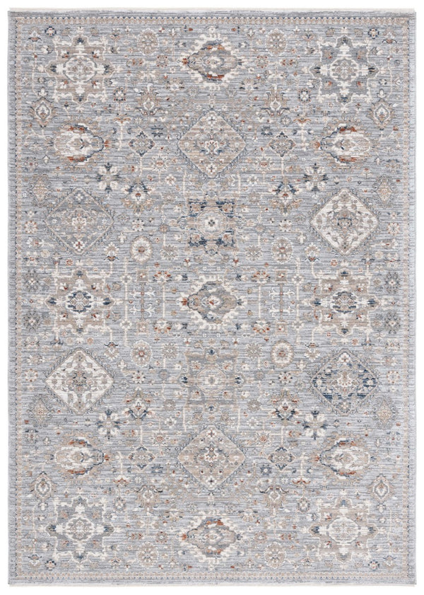 Safavieh Harlow 164 HAR164 Power Loomed  Rug Light Grey / Beige Blue HAR164F-8