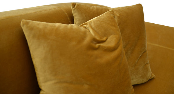 Soho Concept Soho Flat Lounge Armchair | Modern Elegance With Chrome Base | Premium Upholstery, Comfort & Style Gold  Soho-concept-dining-chair-13483