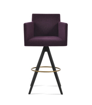 Soho Concept Harput Swivel Barstools & Counterstools - Stylish Boucle, Velvet & Nubuck Fabrics, 10-year Warranty   Soho-concept-dining-chair-08880