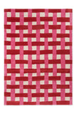 Brink & Campman Harlequin Basket 100% Pure New Wool Handtufted Rug Weave Coral,Rose 100% pure new wool 144102200280-BRINK-CAMPMAN