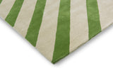 Brink & Campman Harlequin Paper 100% Pure New Wool Handtufted Rug Straw Peridot 100% pure new wool 144317250350-BRINK-CAMPMAN