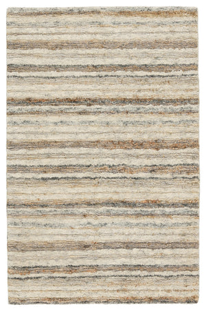 Jaipur Living Hatha Tikka Coastal Global Handmade Indoor Rug Cream 9'x12'