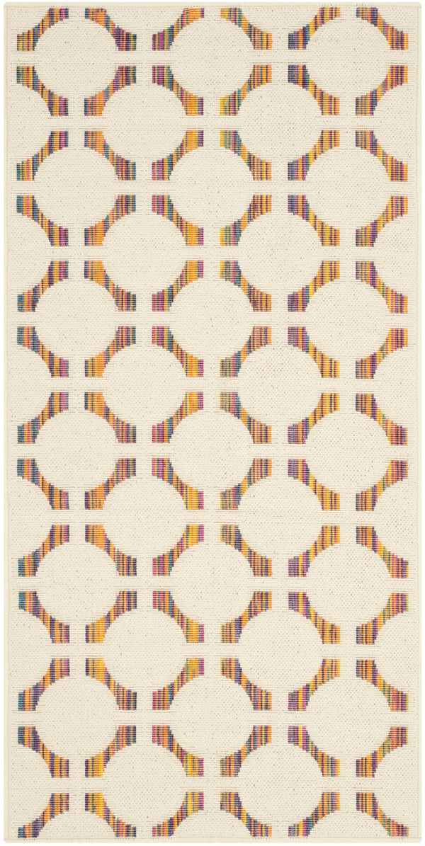 Safavieh Havana Contemporary Area Rug – Geometric Design In Durable Polypropylene For Modern Elegance Natural ,Multi Polypropylene Hav210a-4