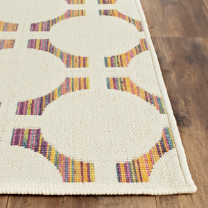 Safavieh Havana Contemporary Area Rug – Geometric Design In Durable Polypropylene For Modern Elegance Natural ,Multi Polypropylene Hav210a-4
