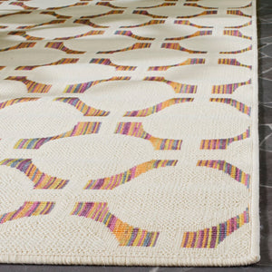Safavieh Havana Contemporary Area Rug – Geometric Design In Durable Polypropylene For Modern Elegance Natural ,Multi Polypropylene Hav210a-4