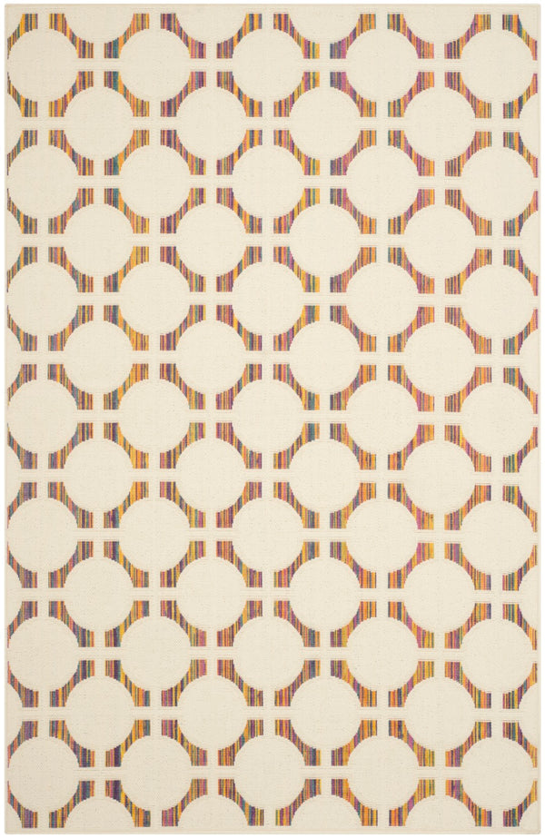 Safavieh Havana Contemporary Area Rug – Geometric Design In Durable Polypropylene For Modern Elegance Natural ,Multi Polypropylene Hav210a-4