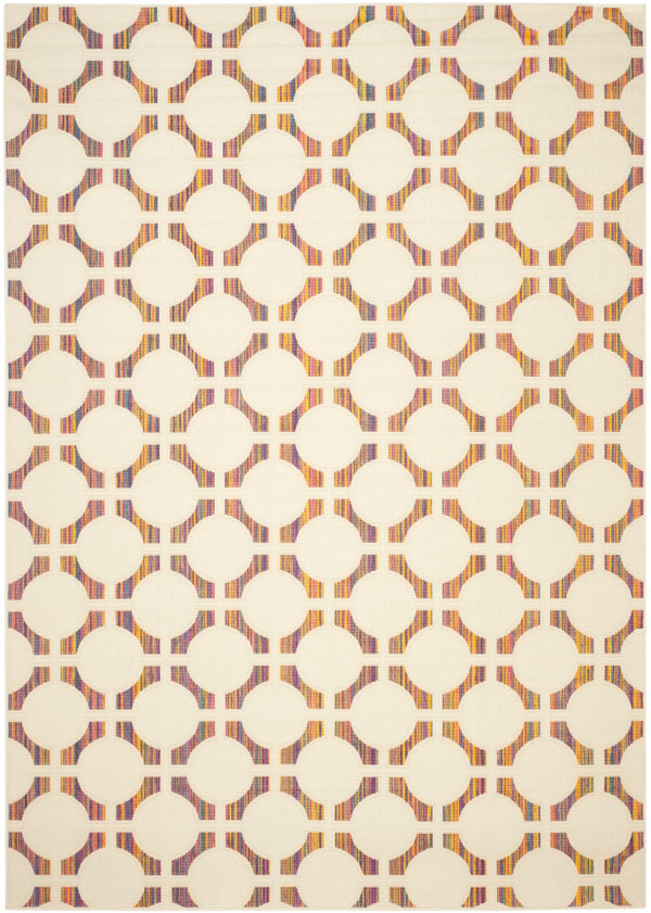 Safavieh Havana Contemporary Area Rug – Geometric Design In Durable Polypropylene For Modern Elegance Natural ,Multi Polypropylene Hav210a-4