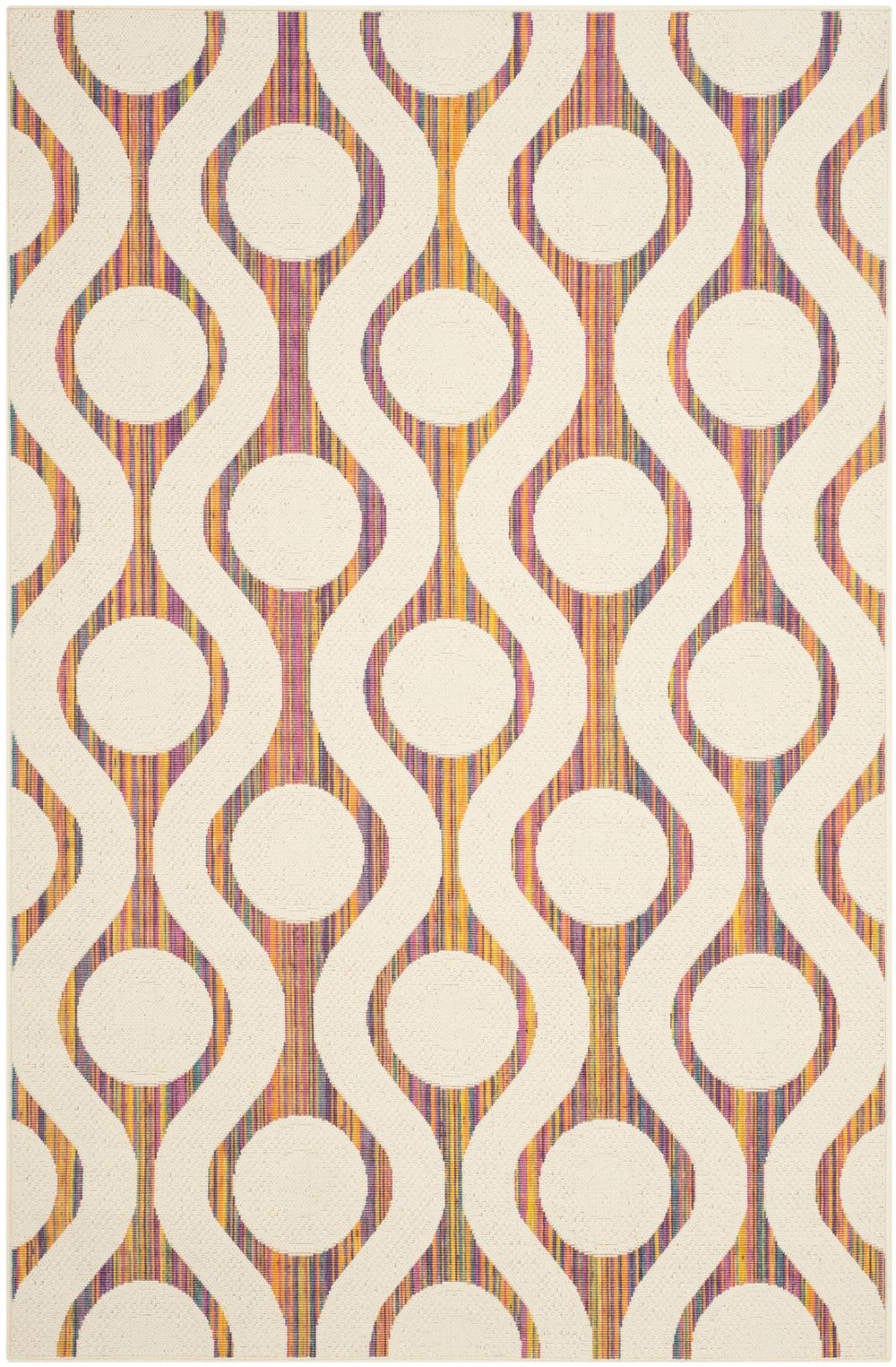 Safavieh Havana 213 Power Loomed  Rug Natural / Multi HAV213A-3
