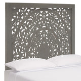 Safavieh Remedy Headboard XII23 Grey Walnut Mdf /Wood Sealed With Pu Lacquer HBD5300B-Q