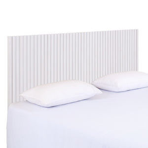 Safavieh Telsi Mounted Headboard - Elegant Wall-mounted Design In Luxurious Wood Veneer For Stylish Bedrooms Bleached White Wood Hbd9600b-k