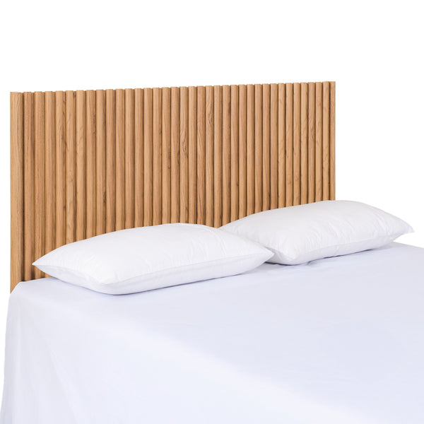Safavieh Telsi Mounted Headboard - Elegant Wall-mounted Design In Luxurious Wood Veneer For Stylish Bedrooms Oak Wood Hbd9600c-k