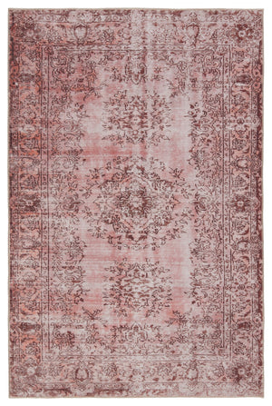 Jaipur Living Kate Lester + Jaipur Living Harman Berxley Transitional Machine Made Indoor Rug Rose 7'6"x10'