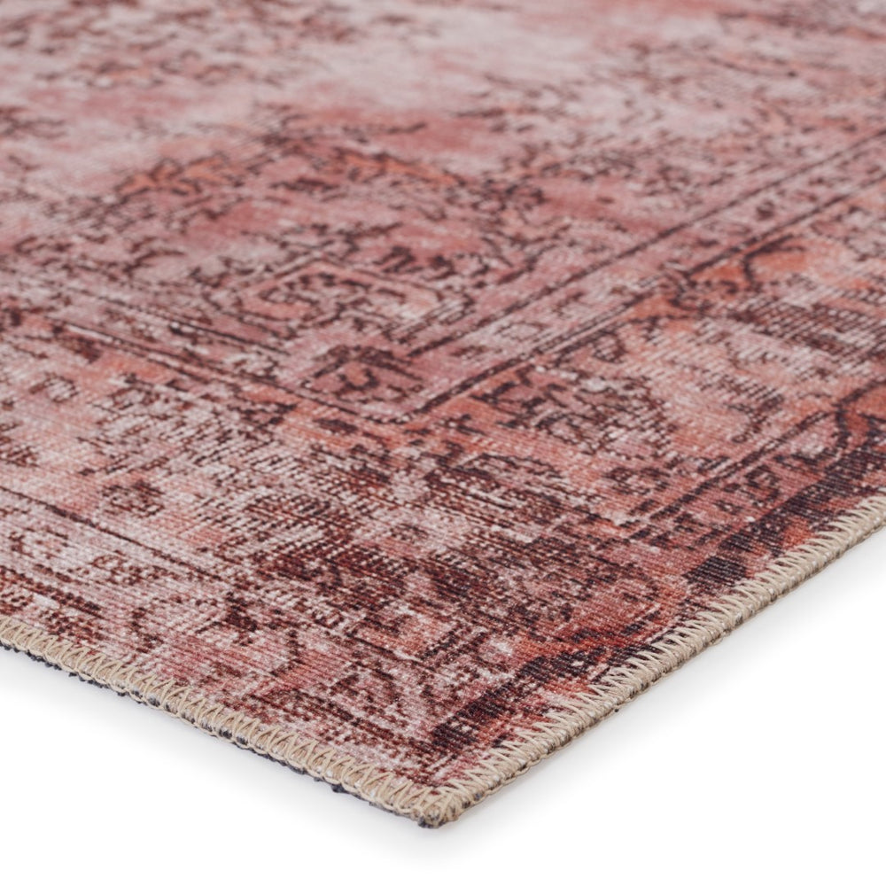 Jaipur Living Kate Lester + Jaipur Living Harman Berxley Transitional Machine Made Indoor Rug Rose 7'6"x10'