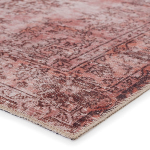 Jaipur Living Kate Lester + Jaipur Living Harman Berxley Transitional Machine Made Indoor Rug Rose 7'6"x10'