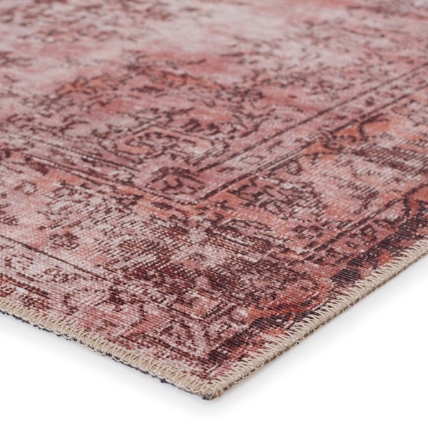 Jaipur Living Kate Lester + Jaipur Living Harman Berxley Transitional Machine Made Indoor Rug Rose 7'6"x10'