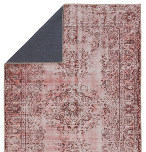 Jaipur Living Kate Lester + Jaipur Living Harman Berxley Transitional Machine Made Indoor Rug Rose 7'6"x10'