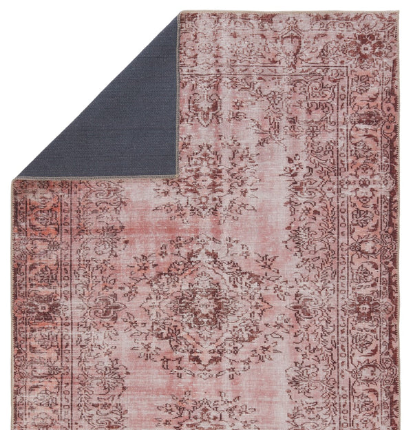 Jaipur Living Kate Lester + Jaipur Living Harman Berxley Transitional Machine Made Indoor Rug Rose 7'6"x10'