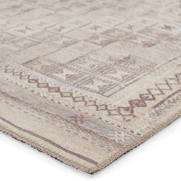 Jaipur Living Harman By Kate Lester Davina Hbl03 Powerloomed Machinemade 100% Polyester Moroccan / Bohemian Tribal Indoor Rug Beige, Burgundy 100% Polyester, 50%Cot40%Poly10%Oth Rug152913