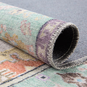 Jaipur Living Kate Lester + Jaipur Living Harman Zenora Southwestern Global Machine Made Indoor Rug Sky Blue 7'6"x10'