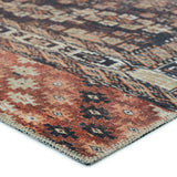 Jaipur Living Kate Lester + Jaipur Living Harman Minerva Southwestern Global Machine Made Indoor Rug Brown 7'6"x10'