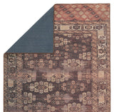 Jaipur Living Kate Lester + Jaipur Living Harman Minerva Southwestern Global Machine Made Indoor Rug Brown 7'6"x10'