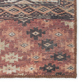 Jaipur Living Kate Lester + Jaipur Living Harman Minerva Southwestern Global Machine Made Indoor Rug Brown 7'6"x10'