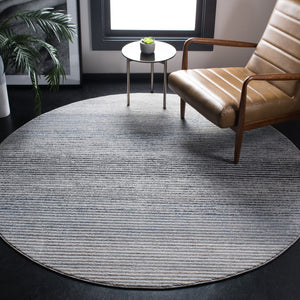 Safavieh Harbor Striped Area Rug – Contemporary Elegance For Your Living Space, Soft & Durable Design Ivory ,Grey 100% Polypropylene Hbr108f-3