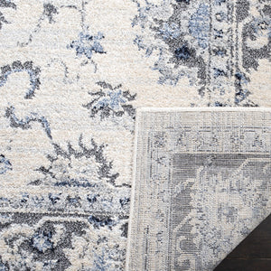 Safavieh Harbor 145 POWER LOOMED  Rug Cream / Blue HBR145A-28