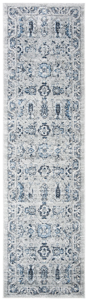 Safavieh Harbor 147 POWER LOOMED  Rug Light Grey / Dark Grey HBR147G-28