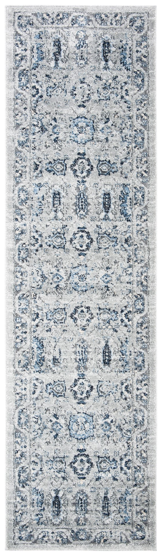 Safavieh Harbor 147 POWER LOOMED  Rug Light Grey / Dark Grey HBR147G-28