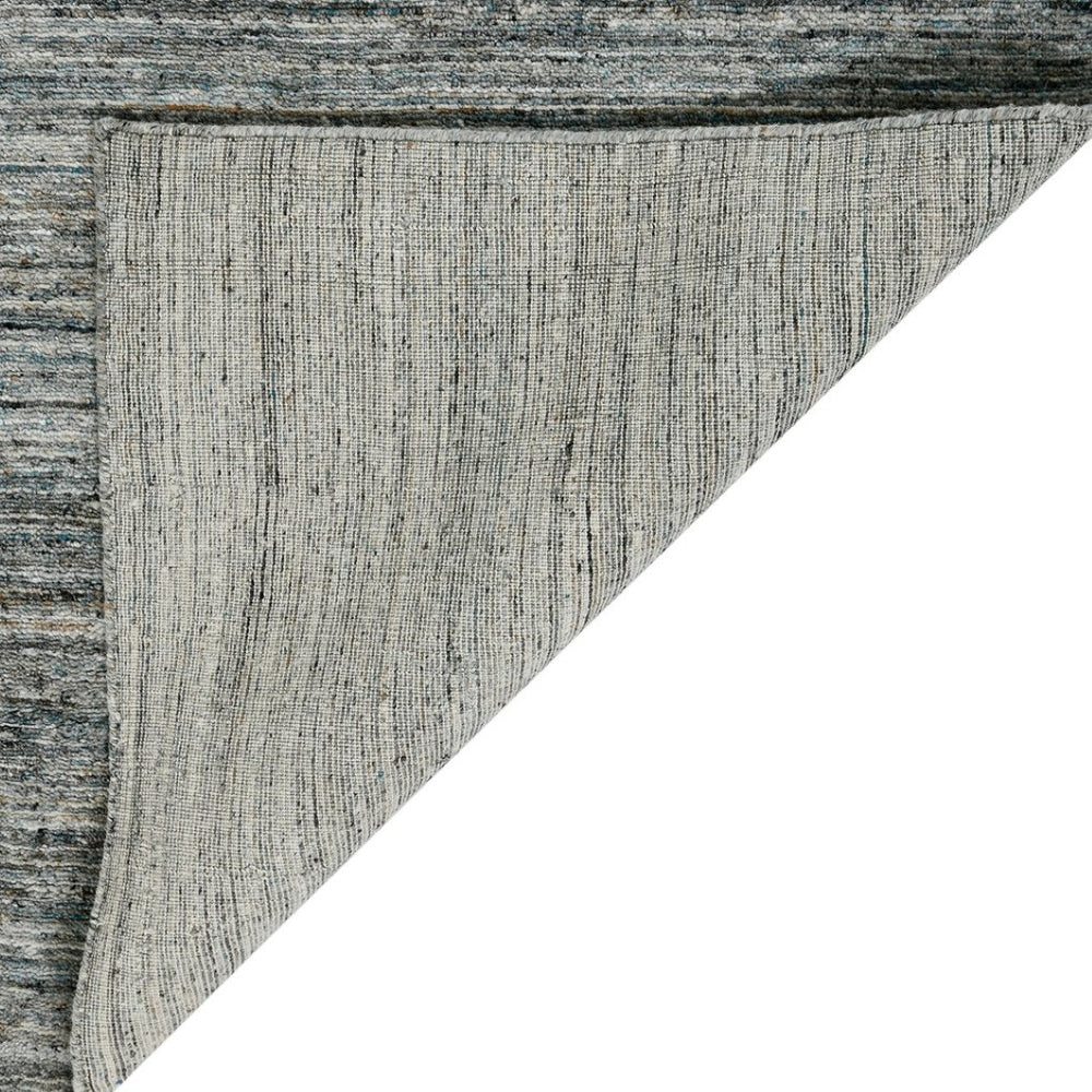 Amer Rugs Heaven Contemporary Hand-woven Area Rug In Luxurious New Zealand Wool For Timeless Home Elegance Stone Blue Wool, Cotton Hea240508