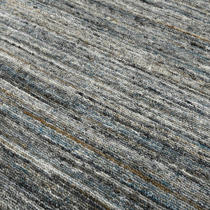 Amer Rugs Heaven Contemporary Hand-woven Area Rug In Luxurious New Zealand Wool For Timeless Home Elegance Stone Blue Wool, Cotton Hea240508