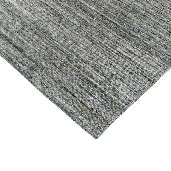 Amer Rugs Heaven Contemporary Hand-woven Area Rug In Luxurious New Zealand Wool For Timeless Home Elegance Stone Blue Wool, Cotton Hea240508