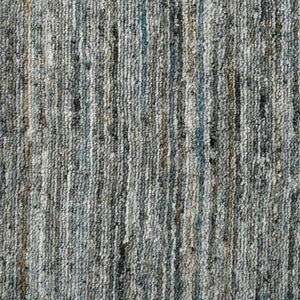 Amer Rugs Heaven Contemporary Hand-woven Area Rug In Luxurious New Zealand Wool For Timeless Home Elegance Stone Blue Wool, Cotton Hea240508