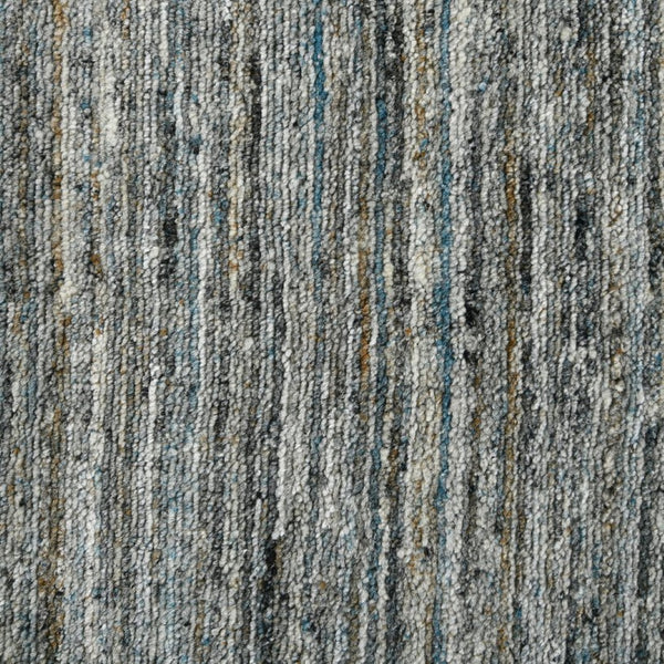 Amer Rugs Heaven Contemporary Hand-woven Area Rug In Luxurious New Zealand Wool For Timeless Home Elegance Stone Blue Wool, Cotton Hea240508