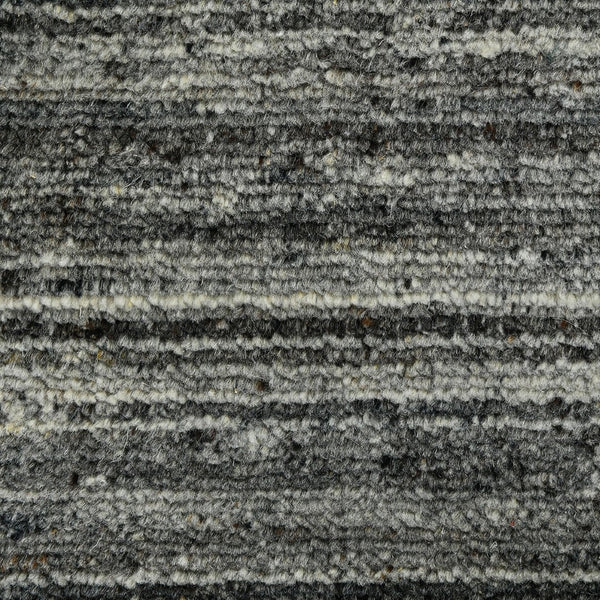 Amer Rugs Heaven Contemporary Hand-woven Area Rug In Luxurious New Zealand Wool For Timeless Home Elegance Dark Gray Wool, Cotton Hea60203