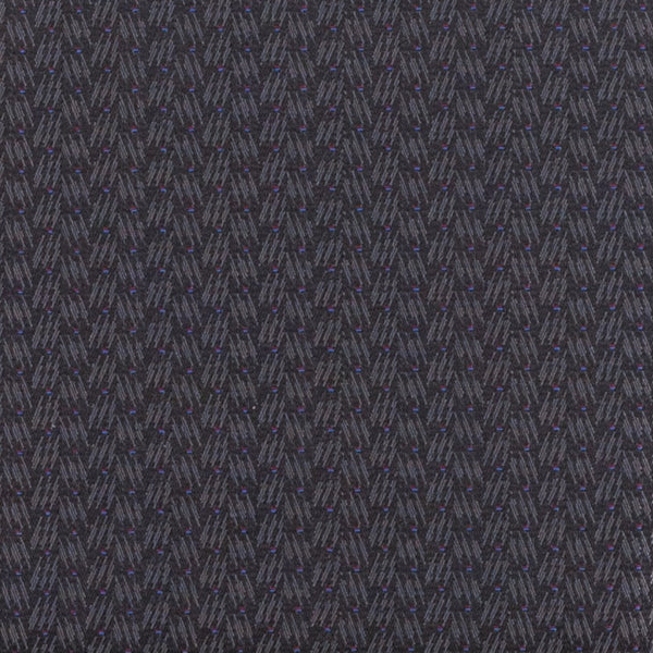 English Elm HERCULES Crown Back Banquet Chair - Elegant Navy Upholstered Seat, Sturdy Gold Frame for Events Black Patterned Fabric/Silver Vein Frame HF-C01-SV-E26-BK-GG