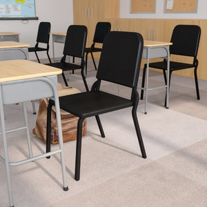 English Elm HERCULES Series Melody Band Chair - Ergonomic, Stackable, Durable Design for Musicians' Comfort & Support HF-MUSIC-GG