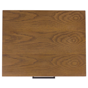 Safavieh Himanshu Oak Veneer Nightstand With Smooth Glide Drawer And Two Open Bedroom Shelves OAK HF1170