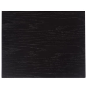 Safavieh Himanshu Oak Veneer Nightstand With Smooth Glide Drawer And Two Open Bedroom Shelves BLACK HF1171