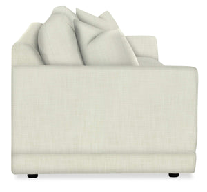 Granger Bench Made Hardwood Sofa with Loose Cushions for Transitional Living Rooms