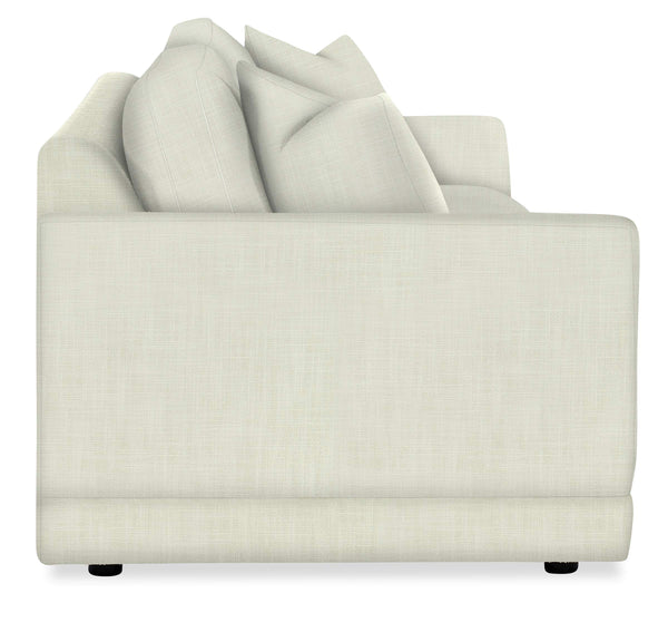 Granger Bench Made Hardwood Sofa with Loose Cushions for Transitional Living Rooms