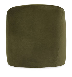 Nash Barrel Back Swivel Accent Chair Usa Crafted Performance Fabric for Modern Living Room